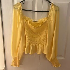 Yellow Blouse